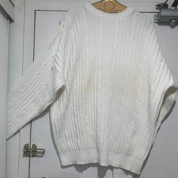 VINTAGE CAPE ISLE KNITTERS COTTON PATTERN SWEATERS SIZE XL - Picture 11 of 15